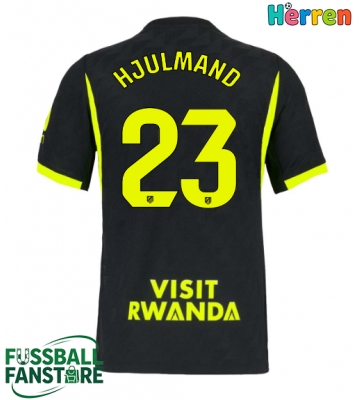 Atletico Madrid Morten Hjulmand #23 Replik Auswärtstrikot 2026-27 Kurzarm